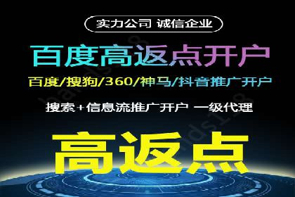 某企业通过搜索开户返点实现盈利增长